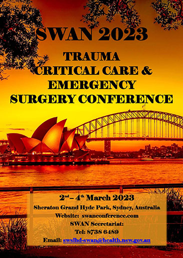 SWAN 2023 Trauma, Critical Caare & Emergency Surgery Conference